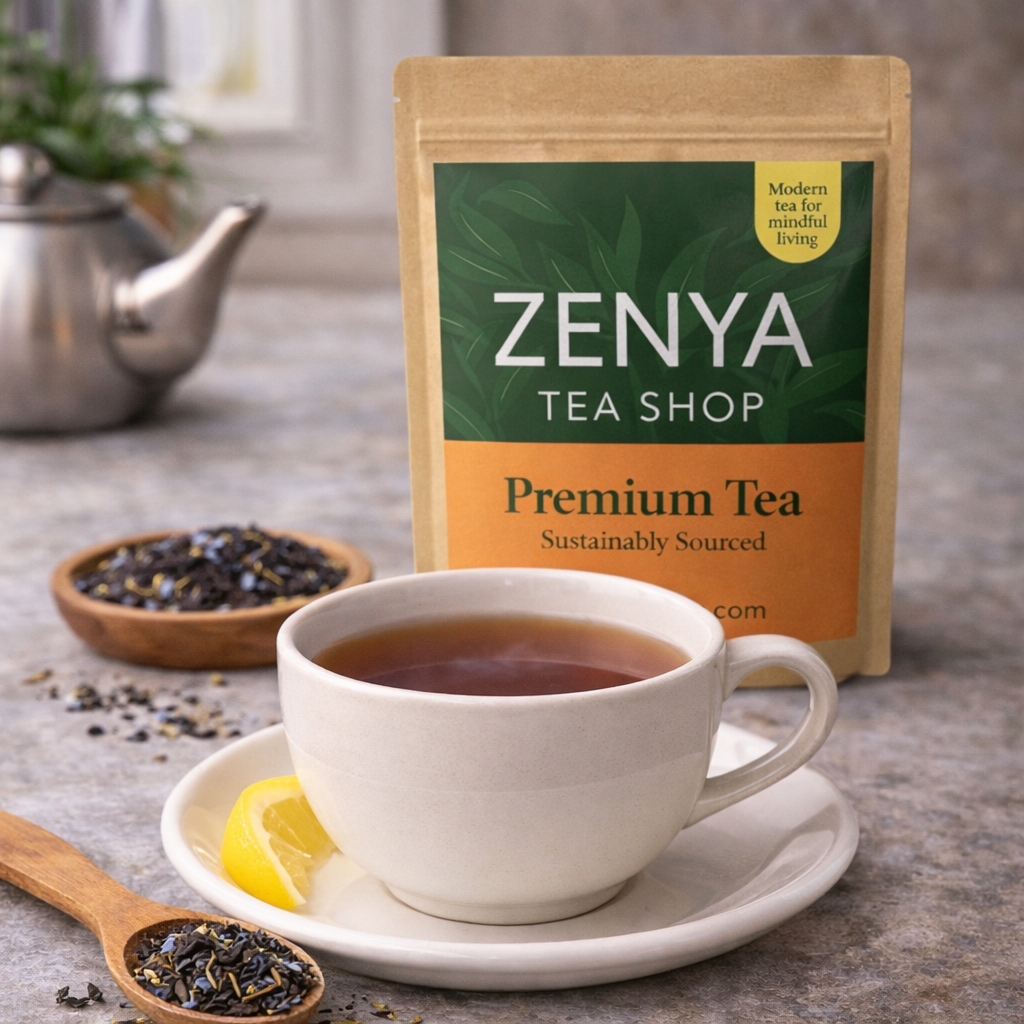 Earl Grey Loose Leaf Tea - Classic Bergamot & Black Tea Blend - Aromatic Morning Tea