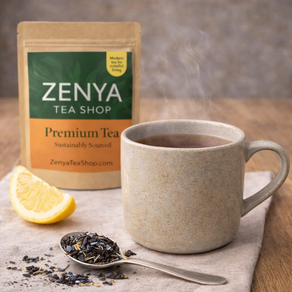 Earl Grey Loose Leaf Tea - Classic Bergamot & Black Tea Blend - Aromatic Morning Tea