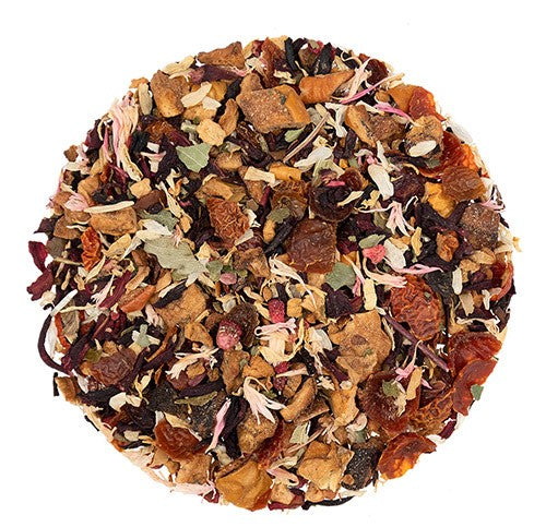 Zenya Tea Raspberry Lemonade Fruit Loose Leaf Tea - Refreshing Berry & Citrus He ...